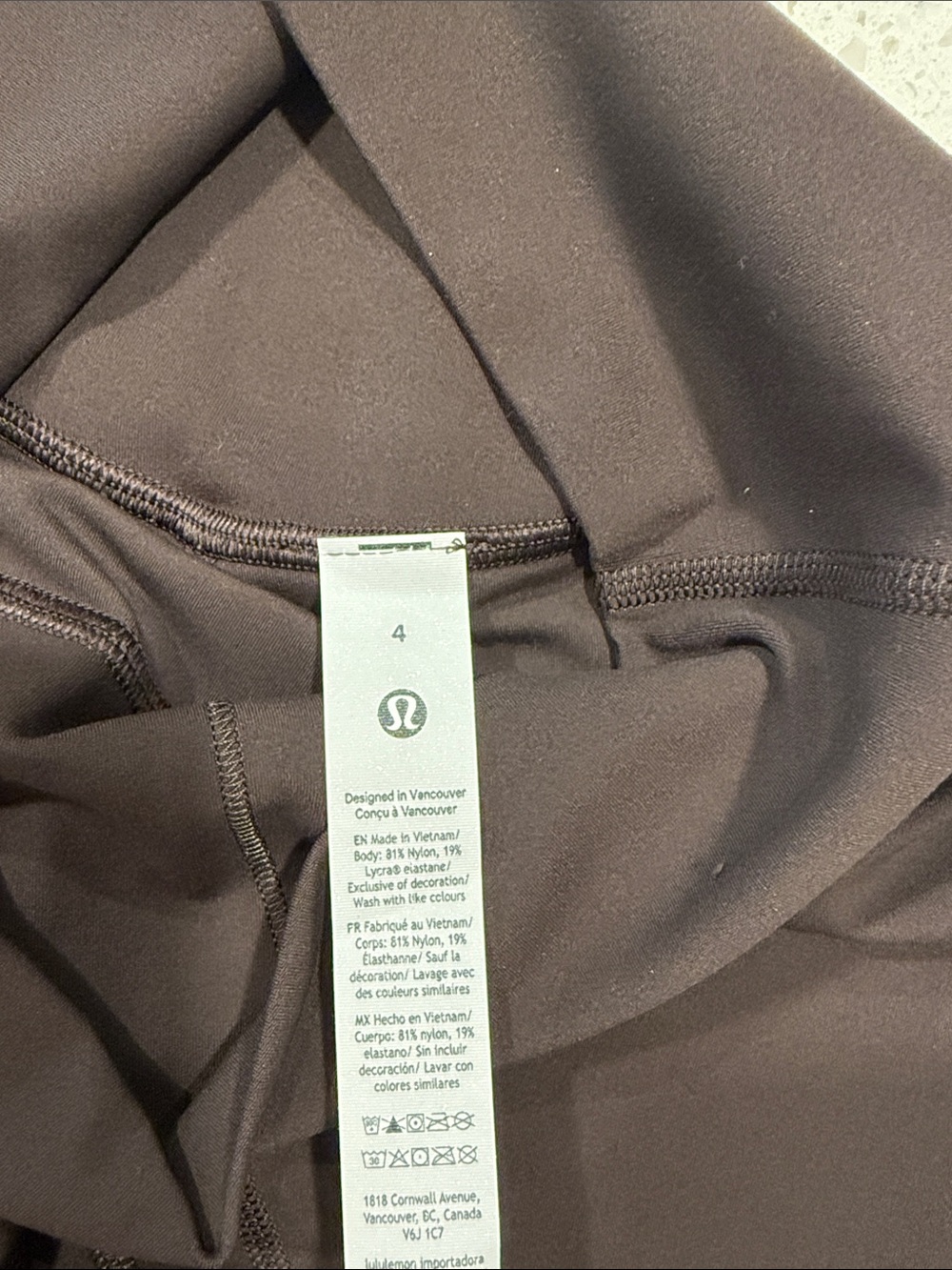 Lululemon Align No Line High-Rise Short 4" SZ 4 - Picture 6 of 10